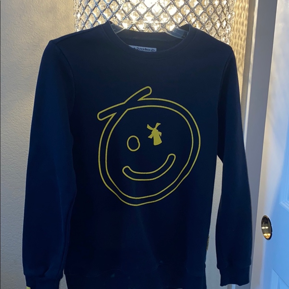 Black DUTCH BROS sweater